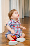 Back to School Apples Smocked Henry Bubble