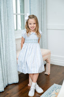 Lily Trellis Smocked Caroline Dress
