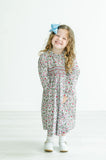 Holiday Floral Charlotte Dress
