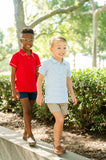 Solid Red Pima Cotton Shep Polo