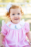 Cowgirl Boots Smocked Annabelle Bloomer Set