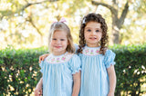Hydrangeas Smocked Annabelle Bloomer Set