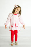 Pink and Red Scalloped Play Set