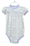 Lavender Floral Pima Hallie Bubble