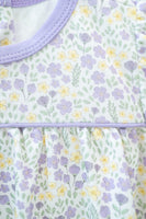 Lavender Floral Pima Catherine Dress