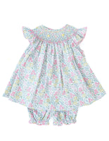 Secret Garden Floral Smocked Annabelle Bloomer Set