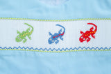 Lizards Smocked Henry Bubble