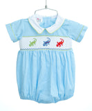 Lizards Smocked Henry Bubble