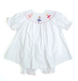 Ballerinas Smocked Annabelle Bloomer Set
