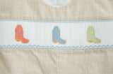 Cowboy Boots Smocked Benjamin Jonjon