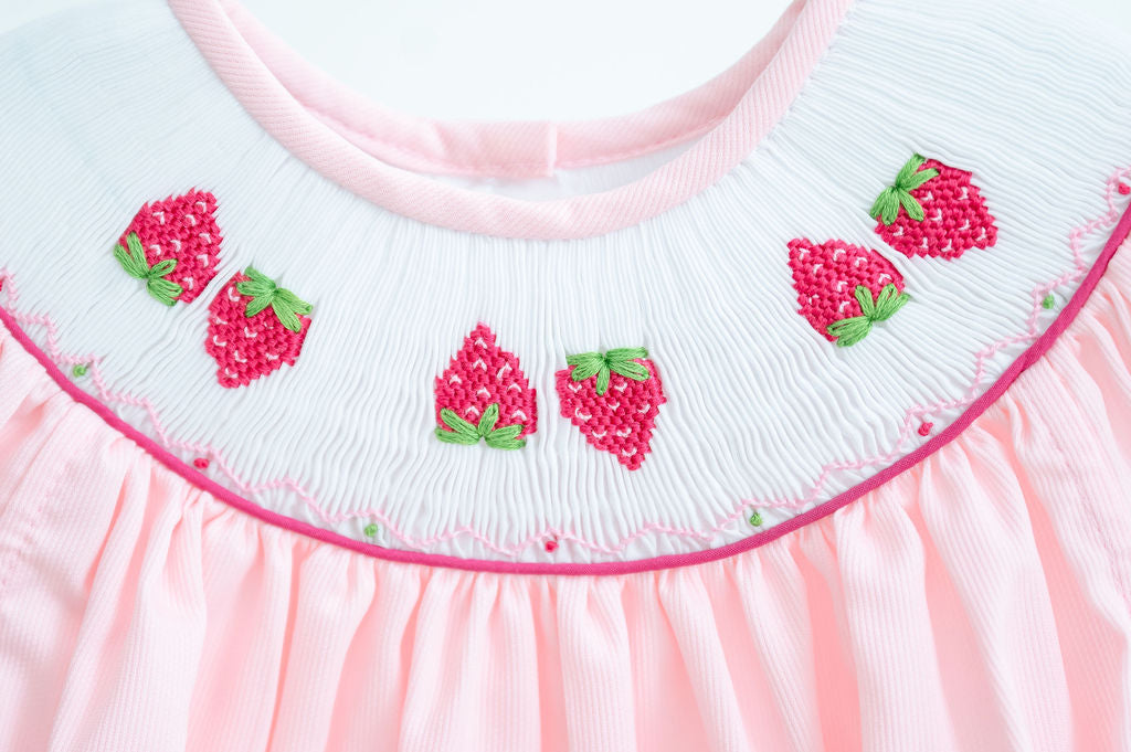 theme birthday dress to impress Hope & Henry Girls' Short Sleeve Puff Sleeve Party Dress, Kids - English Floral main image 1