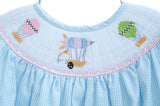 Hot Air Balloons Smocked Birdie Bubble