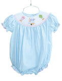 Hot Air Balloons Smocked Birdie Bubble