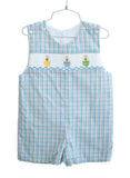 Easter Bunny in Eggs Smocked Benjamin Jonjon