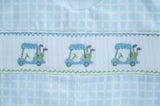 Blue Golf Smocked Henry Bubble