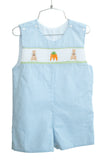Easter Bunny and Carrots Smocked Benjamin Jonjon