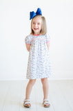 Playful Bunnies Pima Catherine Dress