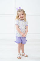 Lavender Floral Pima Parker Play Set