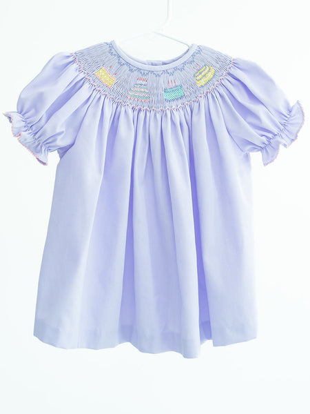 Smocked Birthday Girl Dress I Ruth and Ralph 4T / Dress Smocked Birthday Girl Dress I Ruth and Ralph 4T / Dress