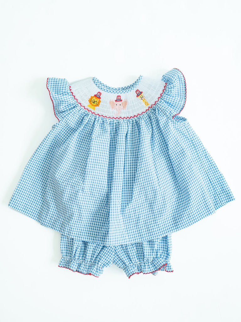Uncle Sam Smocked Annabelle Bloomer Set – Ruth and Ralph