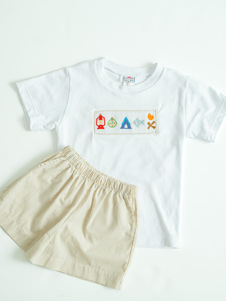 Camping Beau T-Shirt/Shorts Set