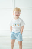 Ducks Smocked Beau T-Shirt/Shorts Set