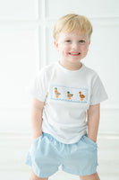 Ducks Smocked Beau T-Shirt/Shorts Set