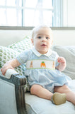 Easter Bunny and Carrots Smocked Henry Bubble