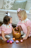 Easter Bunny and Carrots Smocked Birdie Bubble