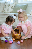 Easter Bunny and Carrots Smocked Helen Dress