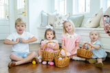 Easter Bunny and Carrots Smocked Henry Bubble