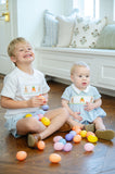 Easter Bunny and Carrots Smocked Beau T-Shirt/Shorts Set