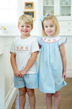 Baseball Smocked Helen Dress