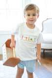 Tools Smocked Beau T-Shirt/Shorts Set