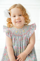 Secret Garden Floral Smocked Helen Dress