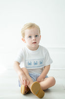 Crabs Smocked Beau T-Shirt/Shorts Set