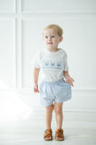 Crabs Smocked Beau T-Shirt/Shorts Set