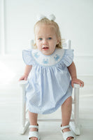 Crabs Smocked Annabelle Bloomer Set