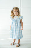 Sailboats Smocked Helen Dress