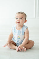 Sailboats Smocked Elliot Bubble