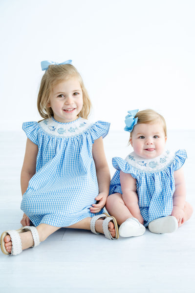 blue fish dress Blue Fish Dress