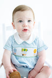 Hot Air Balloons Smocked Henry Bubble