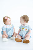 Hot Air Balloons Smocked Henry Bubble