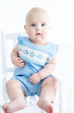 Blue Fish Smocked Benjamin Jonjon