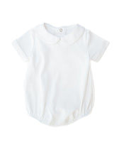 Boy Peter Pan Collar Shirt & Onesie