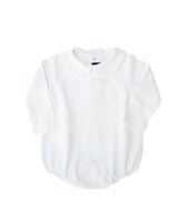 Unisex Long Sleeve Peter Pan Collar Shirt & Onesie