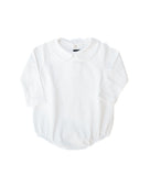 Unisex Long Sleeve Peter Pan Collar Shirt & Onesie