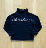 Light Blue Personalized Knit Sweater