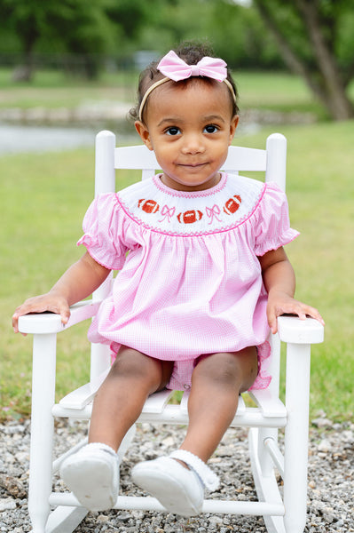 smocked dresses for newborns Hand Newborn Dress with Bonnet, White Cotton Coming Home Outfit This adorable infant gown features a ruffle neck with unique tatter trim Rachel Riley Baby Girls Classic