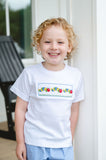 Back to School Caterpillar Smocked Beau T-Shirt/Shorts Set